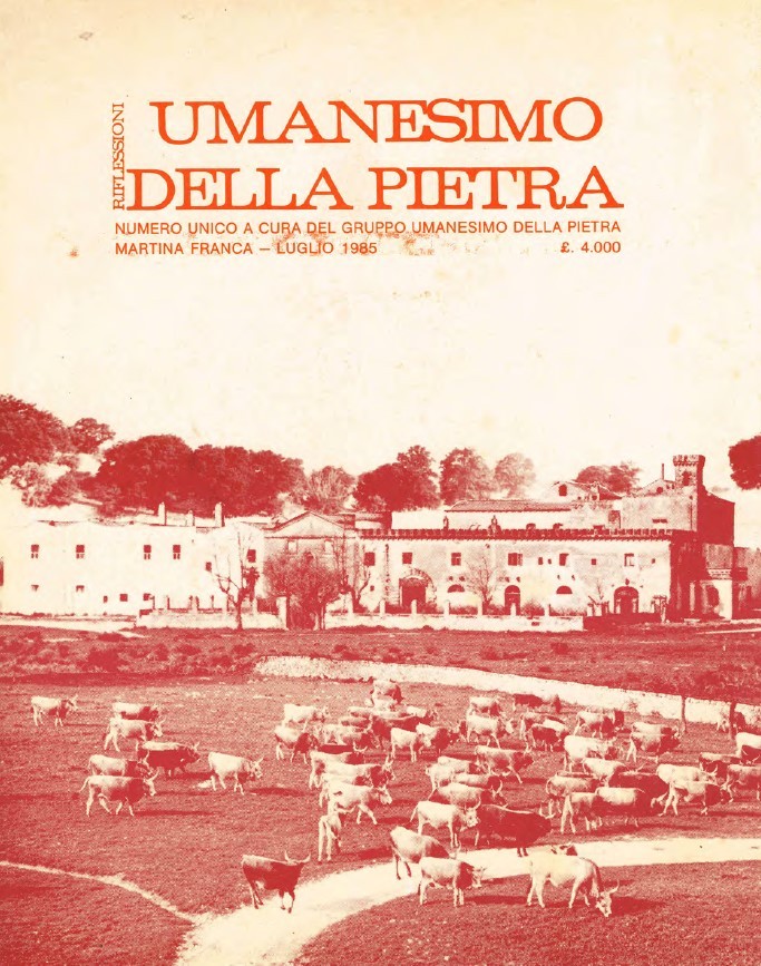 Umanesimo della Pietra n.8 Luglio 1985