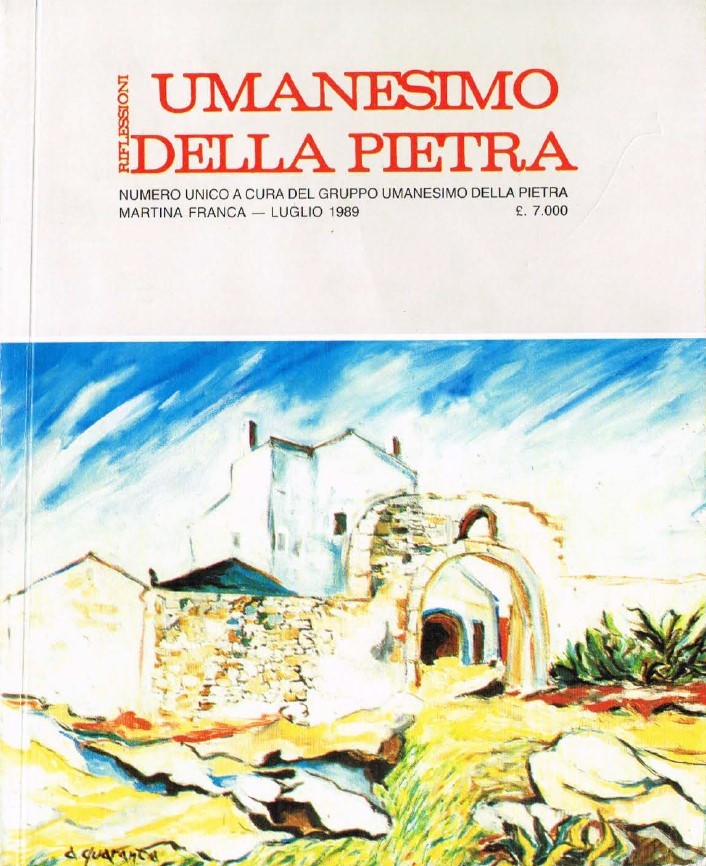 Umanesimo della Pietra n.12 Luglio 1989