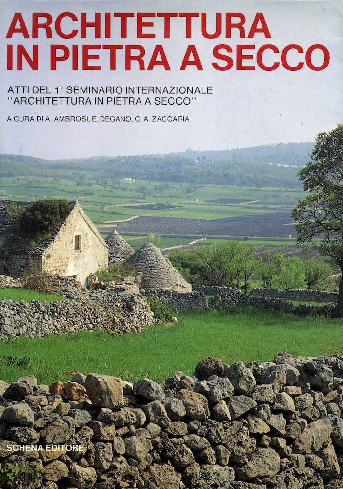Architettura in pietra a secco 1990